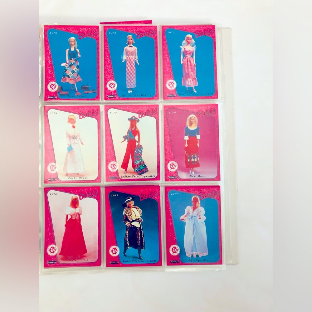 Barbie cards